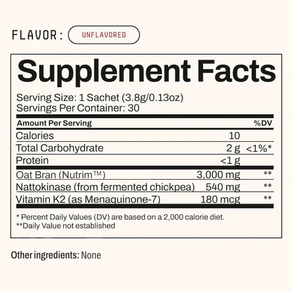 Toku Flow 10,800 FU Nattokinase Supplement | Soy Free Powder